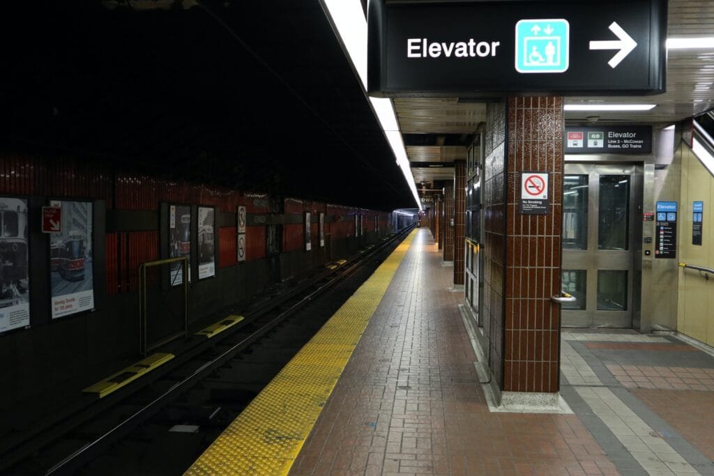 subway station