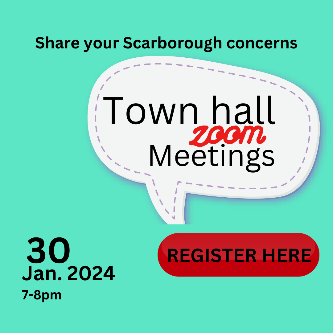 Town Hall meeting promo